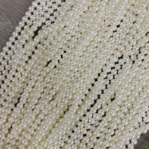 X【左夕】白色贝珠琪琪家diy饰品一份