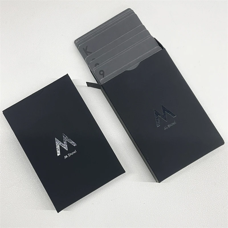 Mstand扑克牌高颜值五周年限定扑克牌黑色ins风