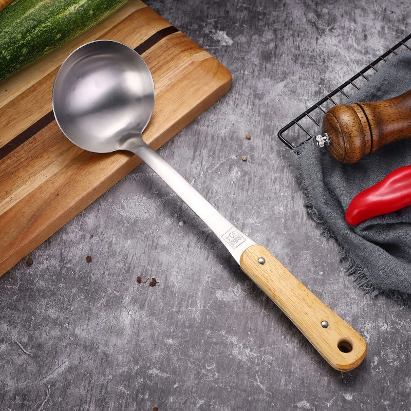 304不锈钢锅铲汤勺加厚粥勺子厨房用品厨具铲子炒勺加粗炒菜家用