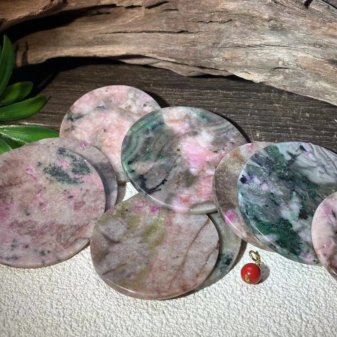 【与帅珠宝】辰砂DIY樱花粉吊坠D072503——多样性发单一