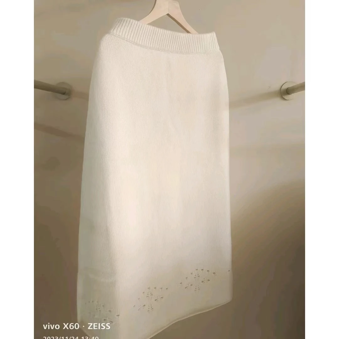 重磅推荐！初雪长款半身裙显瘦半身裙