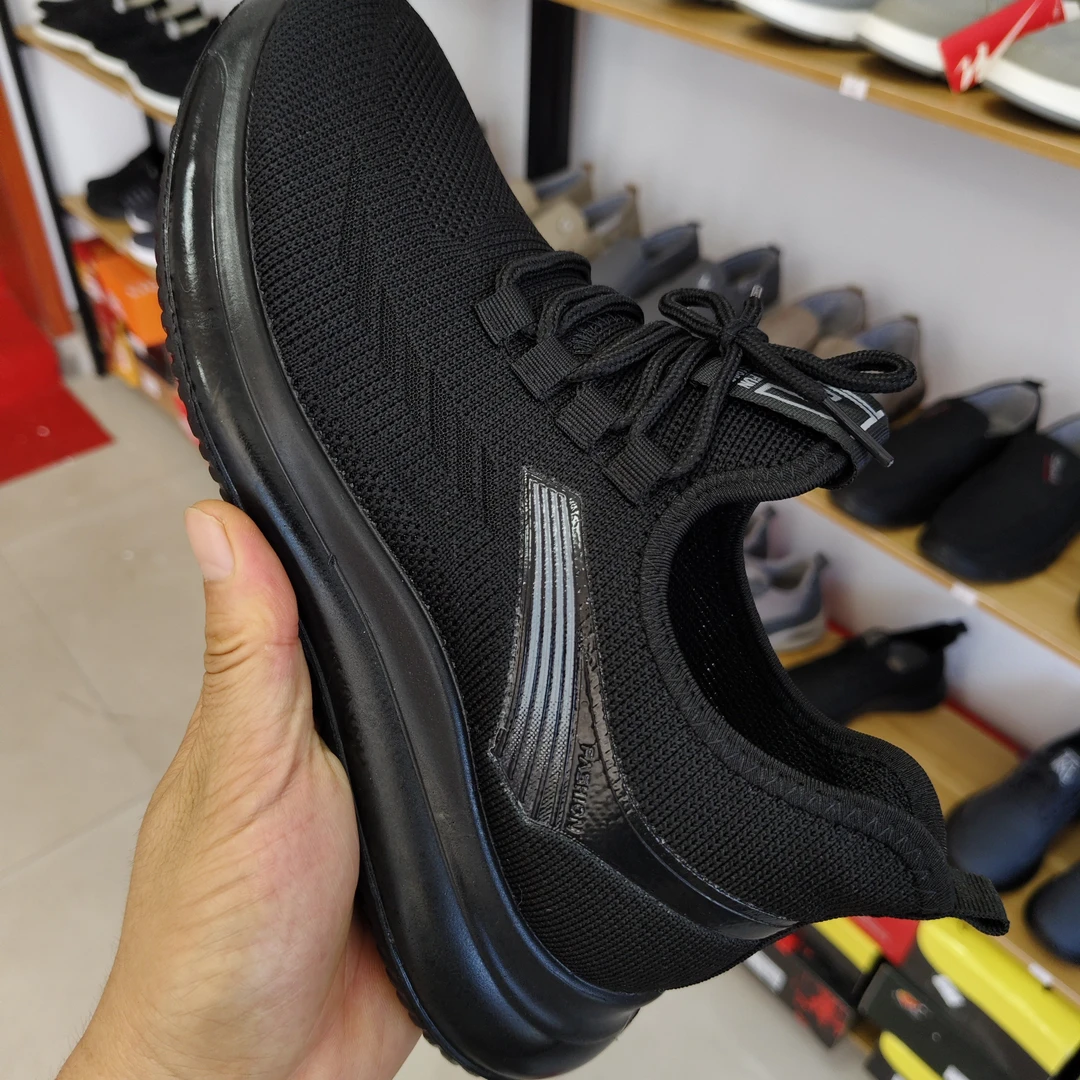 秋款男士运动休闲鞋轻便聚氨酯软底老北京布鞋舒适透气防滑男鞋子