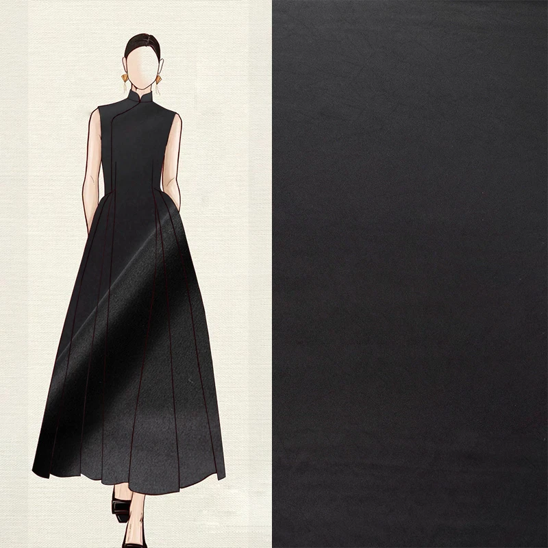 灵犀皮子【黑皮子】多规格链接香云纱面料一经裁剪不支持七天无理由