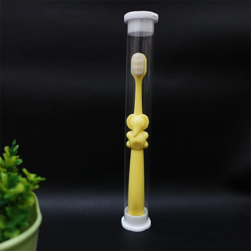 佳陪2支儿童万毛柔软牙刷超细超软护龈高档可爱家用学生换牙期