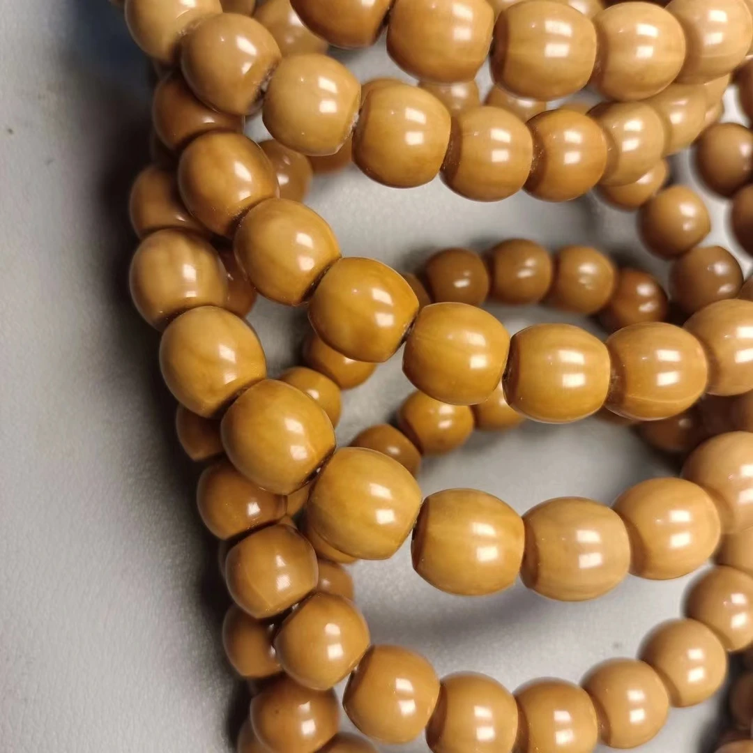 福利款猴头手串光珠黑点单圈佛珠尺寸文玩