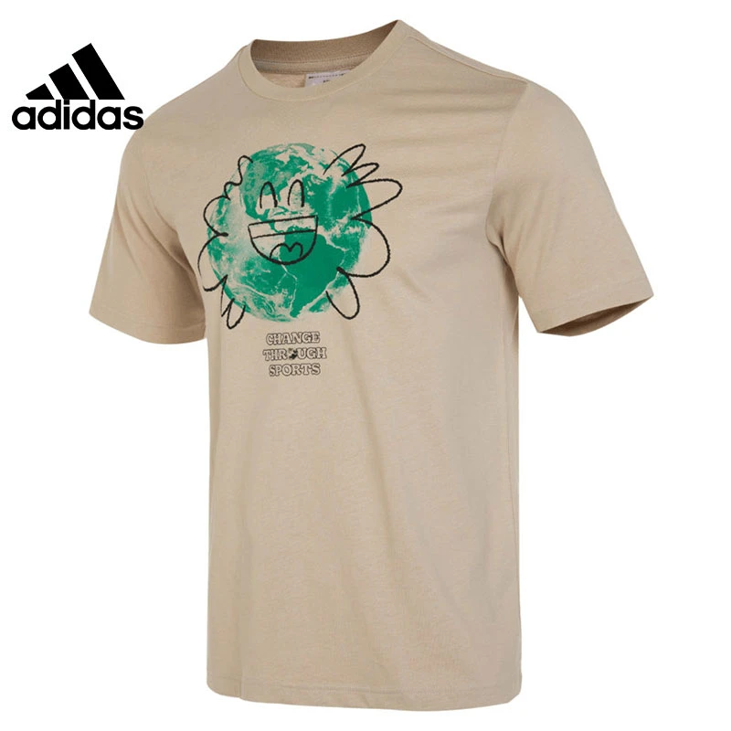 adidas阿迪达斯男款T恤M CHANGE EARTH休闲舒适圆领短袖IL5407