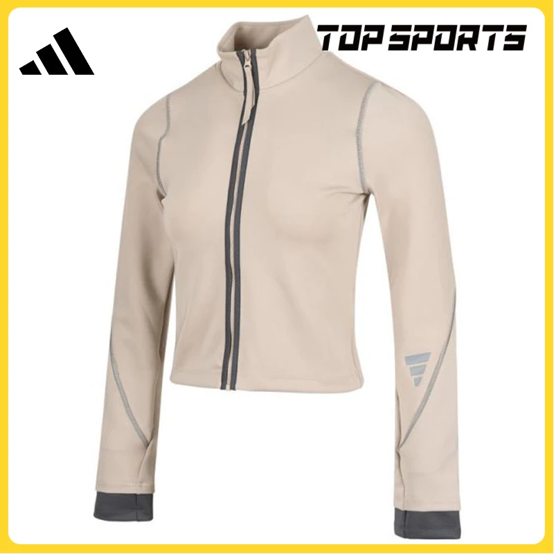 adidas阿迪达斯女子FUSTL W P SWT2流光风针织无帽卫衣JM6212