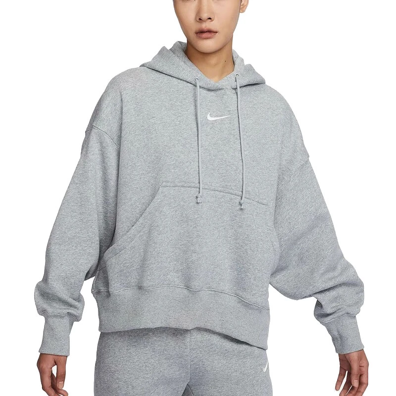 NIKE耐克女子 W NSW PHNX FLC OOS PO HOOD针织套头衫DQ5859-063