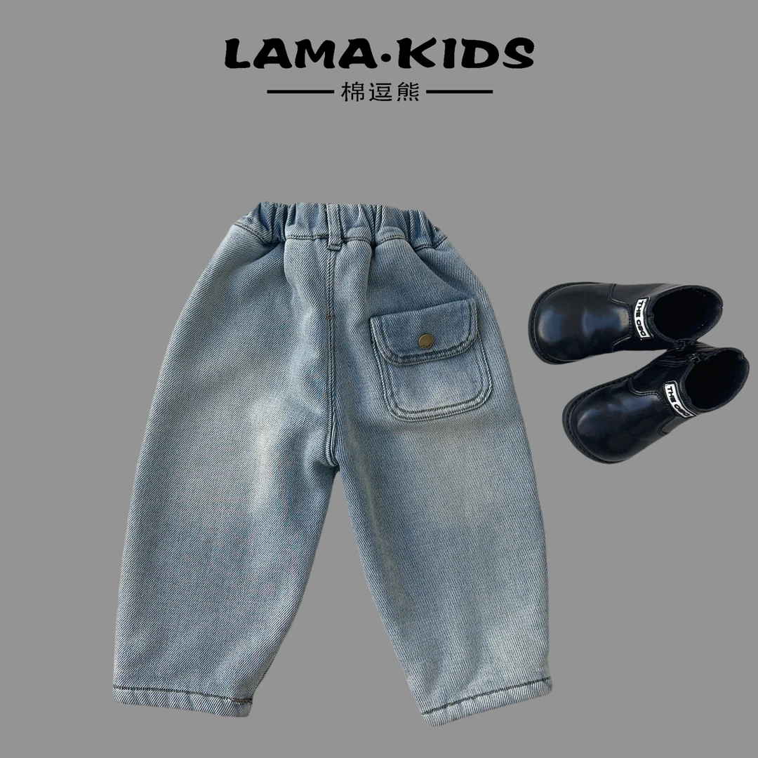 【棉逗熊品牌冬季】2024新款冬季时尚酷帅休闲百搭裤子-12508