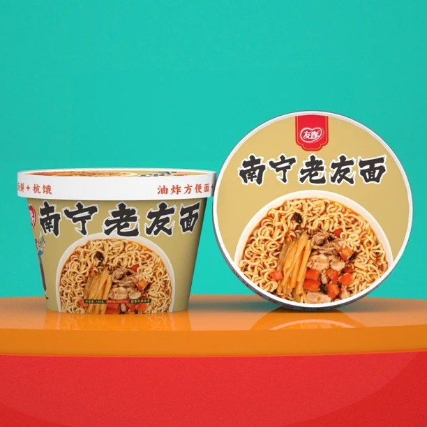 6桶20年老牌南宁老友粉速食切粉扁粉宽粉河粉酸笋酸辣粉广西特产
