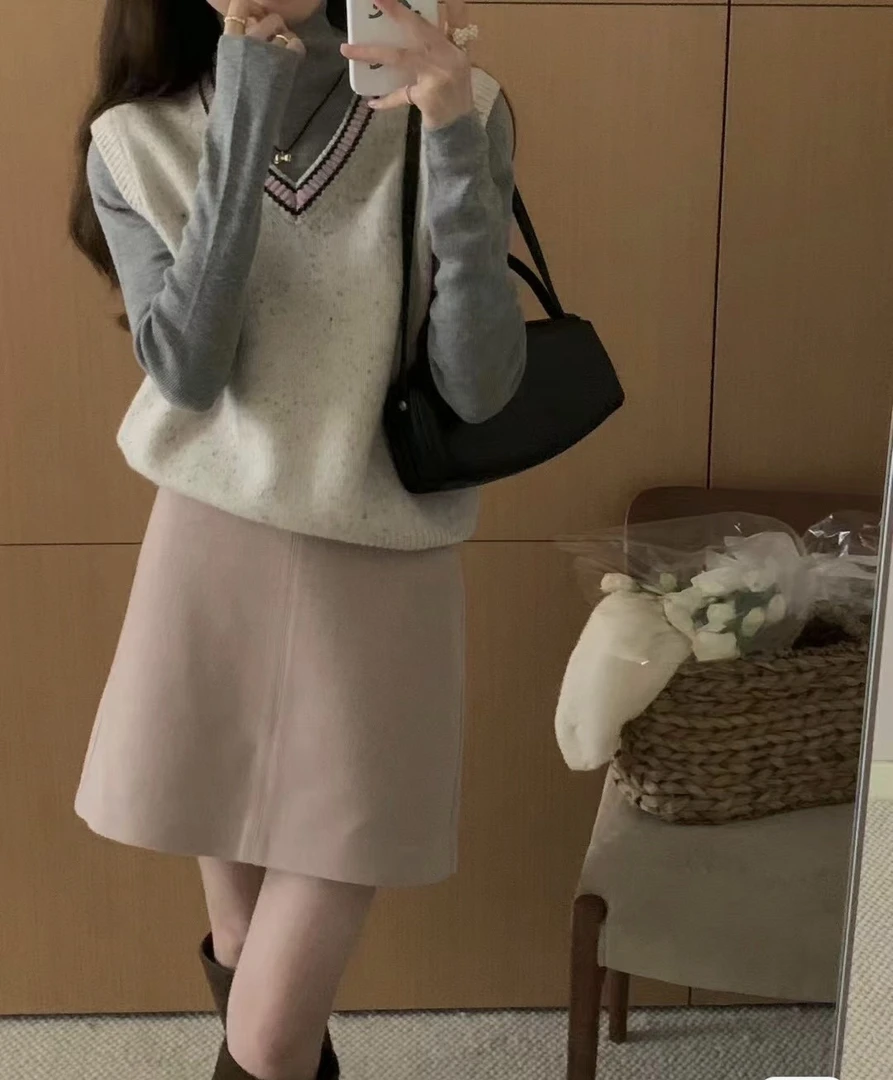 JD@7171  韩系简约半身裙