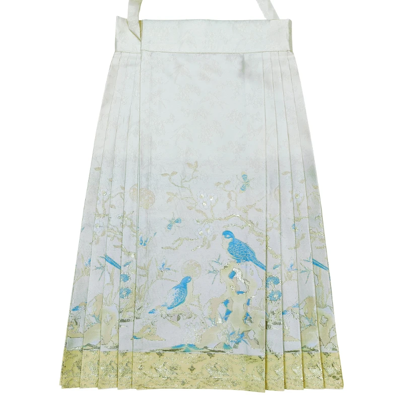 【喜上眉梢】新中式国风日常可穿汉服小个子马面裙秋冬款显瘦复古