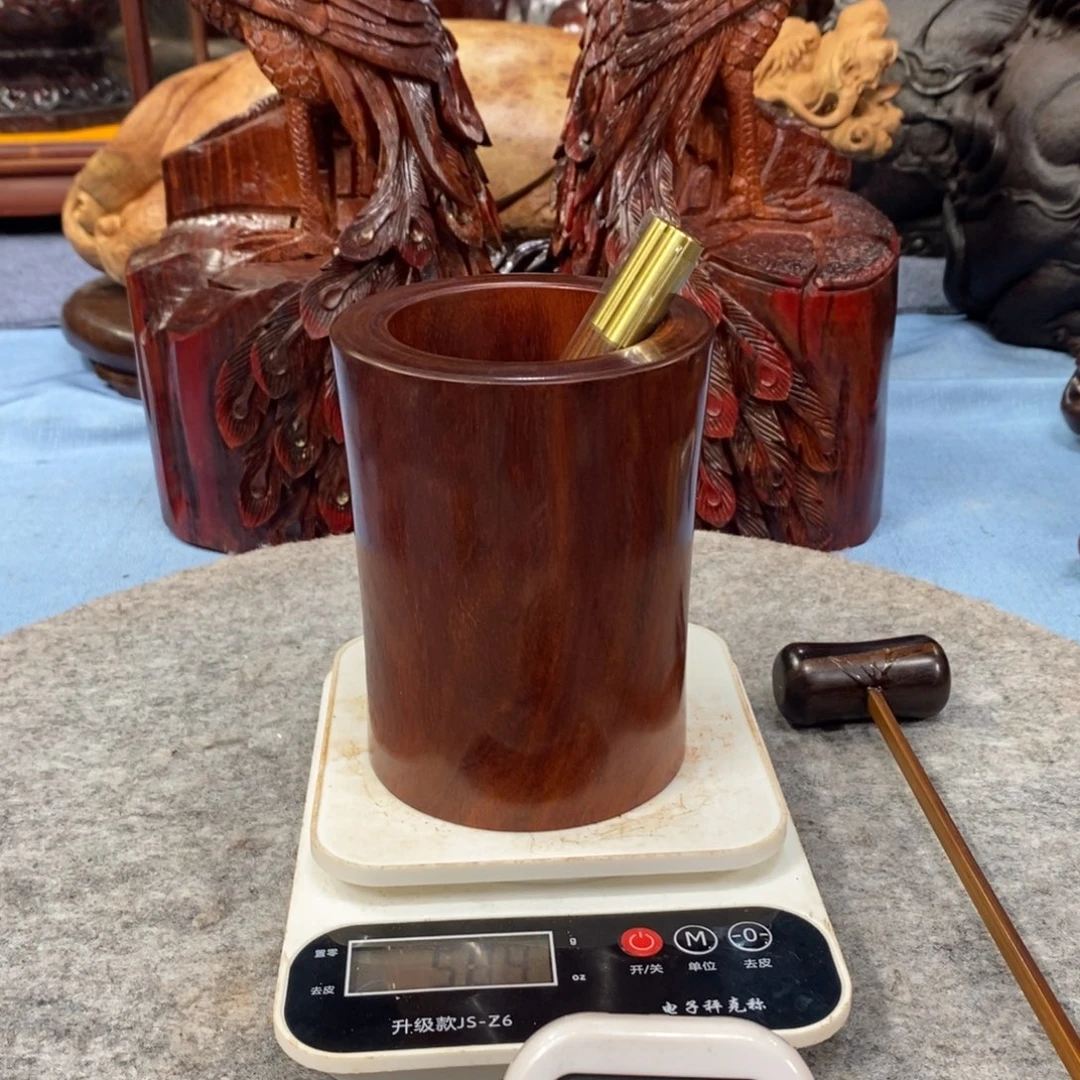 木安*小叶紫檀木雕摆件