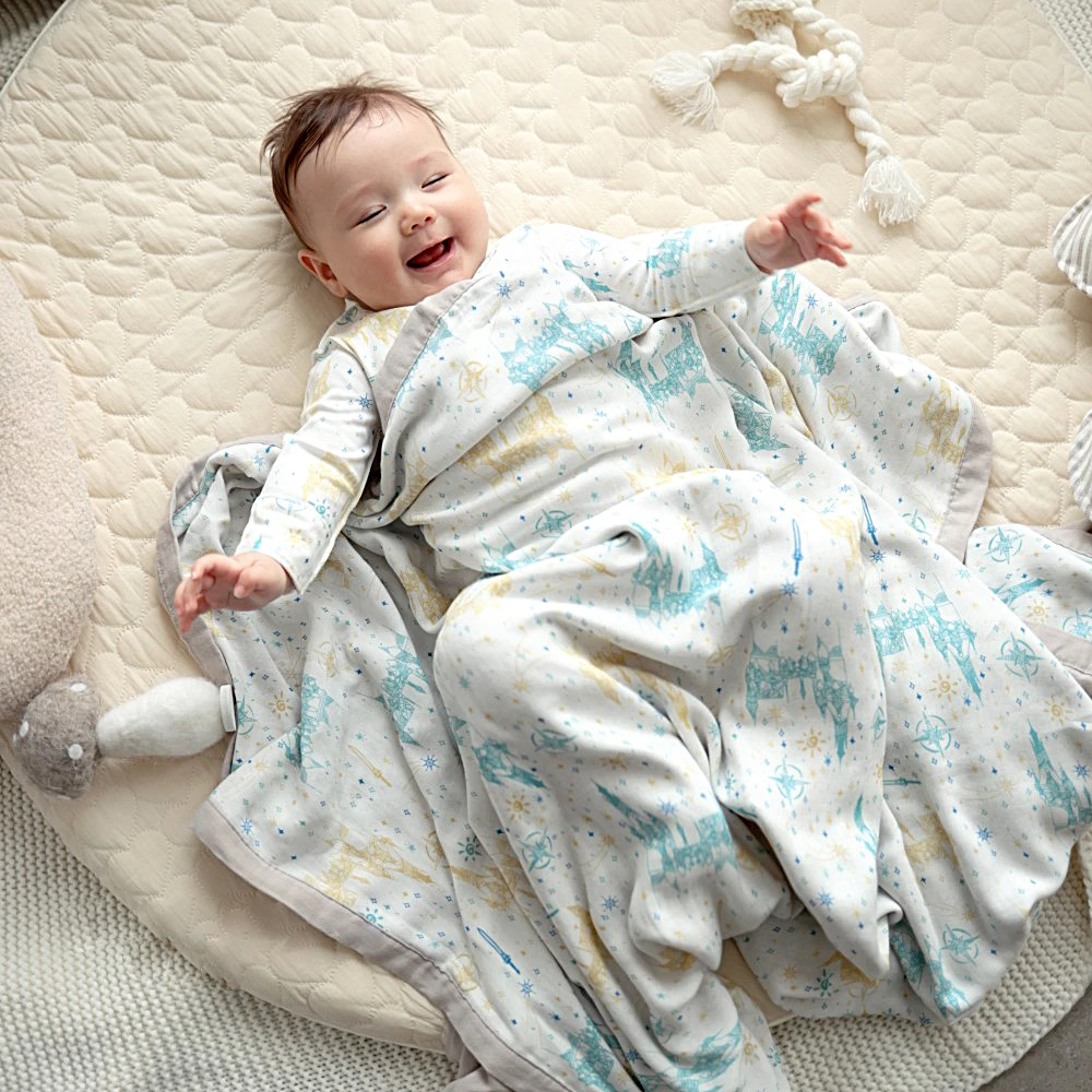 雅赞【休闲纱布毯】多功能舒适A类机洗沙发毯空调毯旅行毯凉感 盖毯