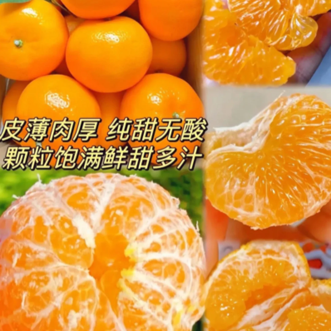 (食欲不振就吃它)广西高原纯甜沃柑。约1.5斤水分超大。