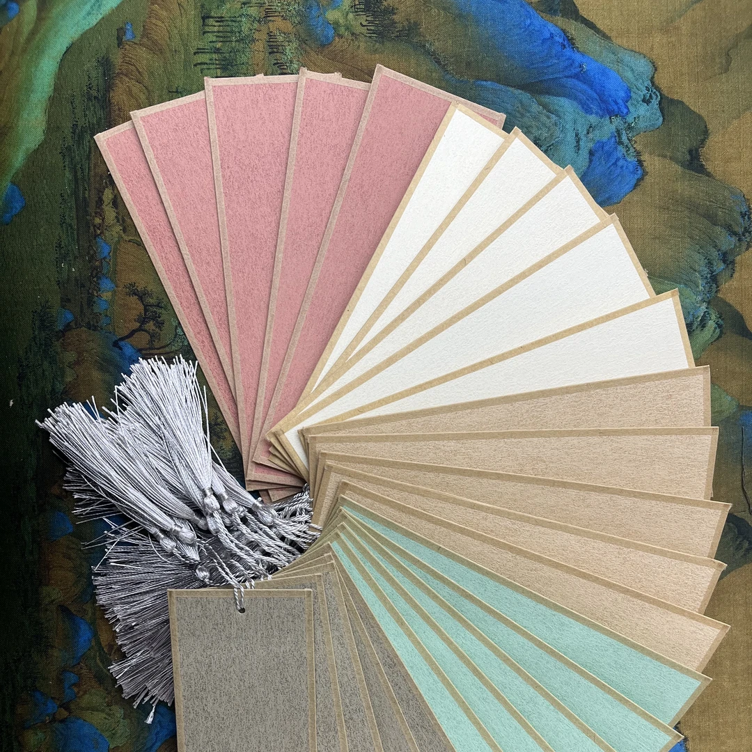 墨久閤[楮皮书签]空白小楷书签工笔画绘画创作用创意DIY