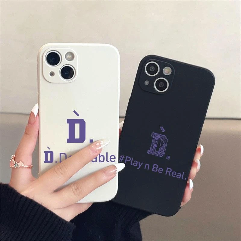 王鹤棣潮牌D.Desirable苹果15promax手机壳华为Pura70创意个性软