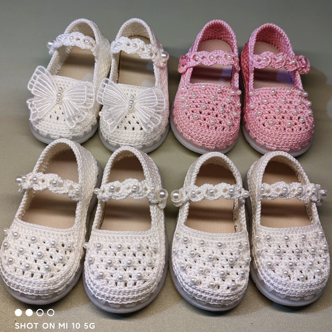 公主鞋手工钩织  成品