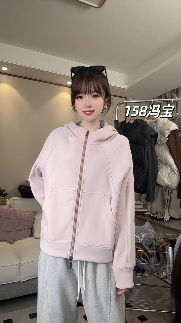 2024年秋冬爆款石墨烯7A抗菌羊绒蚕丝蛋白热能卫衣外套