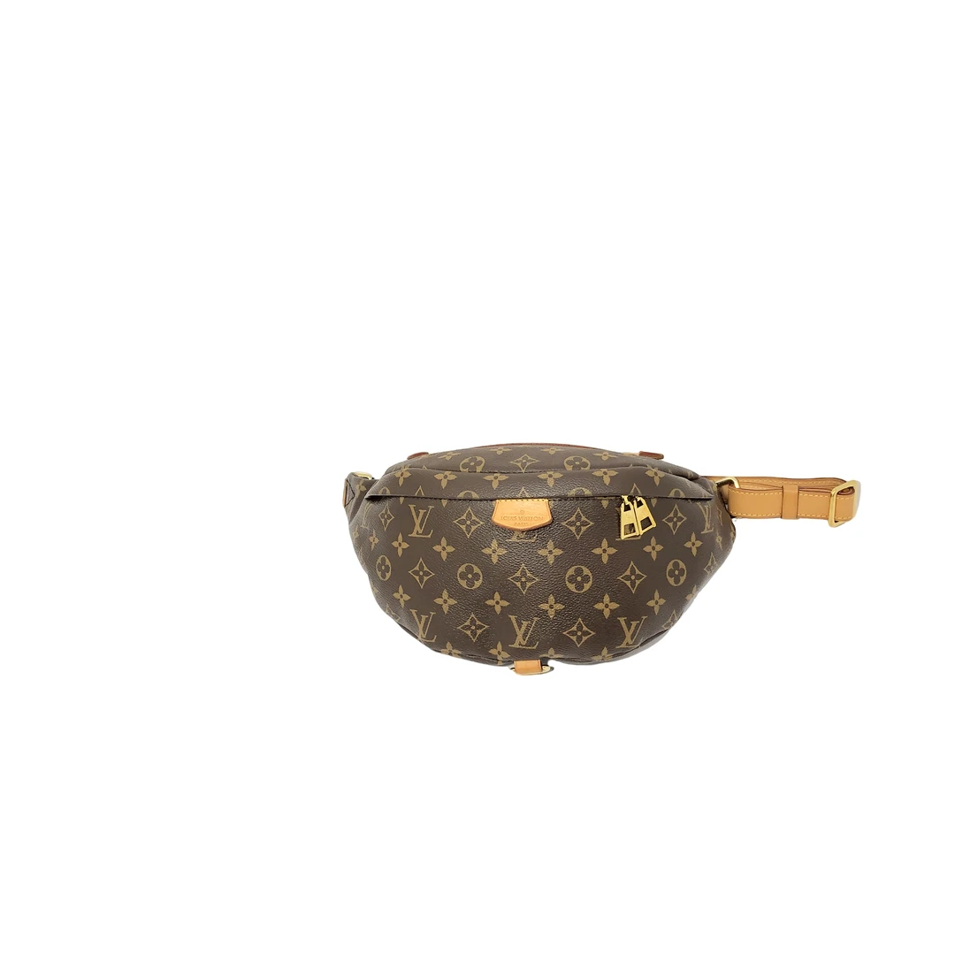 95新 LouisVuitton/路易威登 Bumbag棕花胸腰包/3510号经典印花