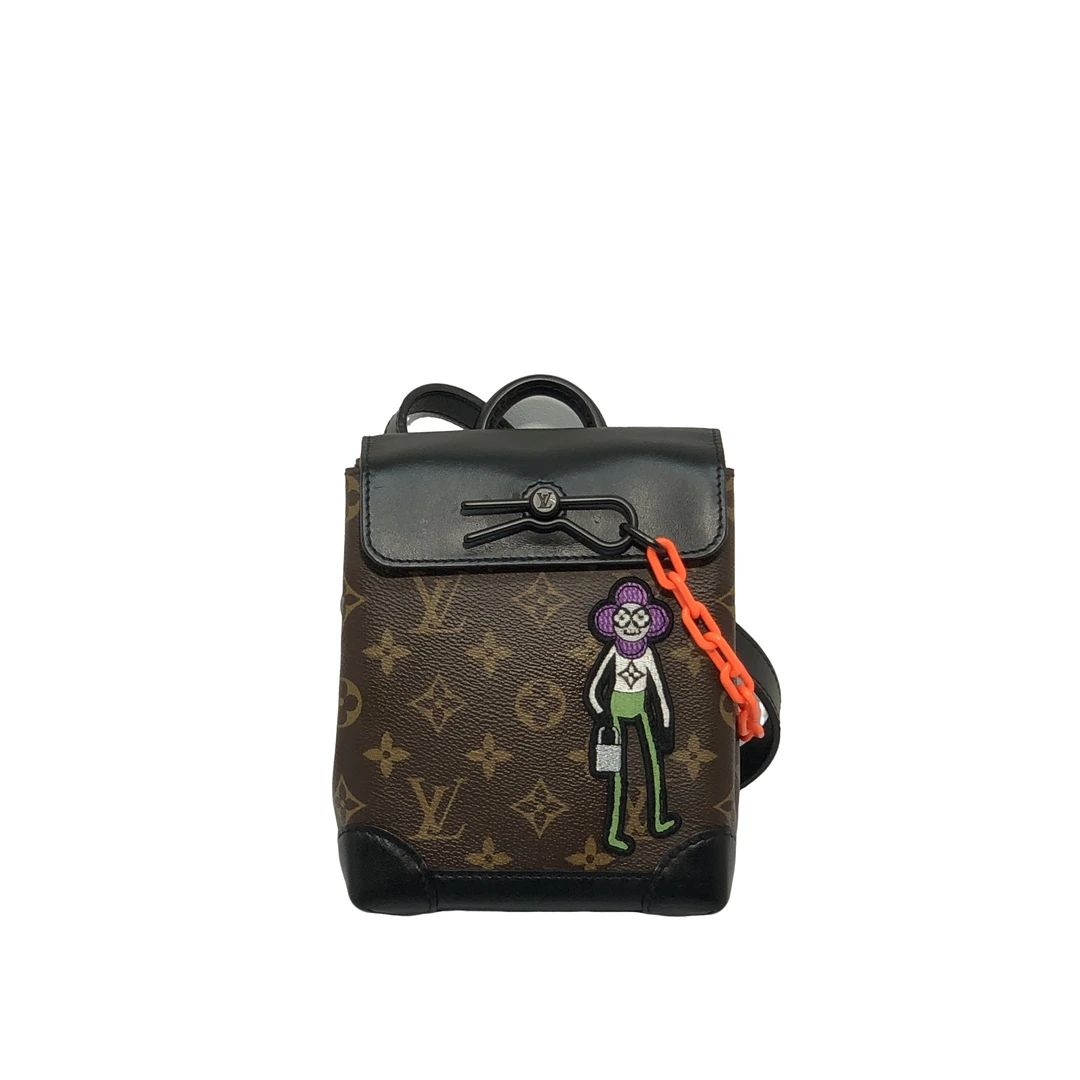99新 LouisVuitton/路易威登 98新 棕花稻草人太阳花/3306号时尚