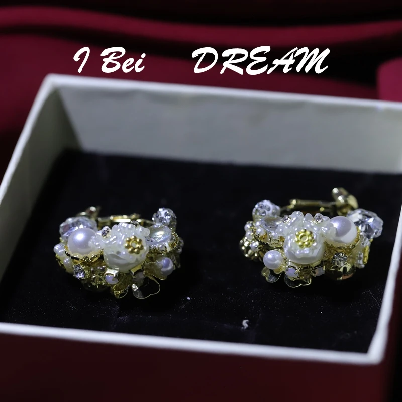 铜合金耳饰 耳环女复古高级感vintage小众设计感气质耳环耳饰耳钉