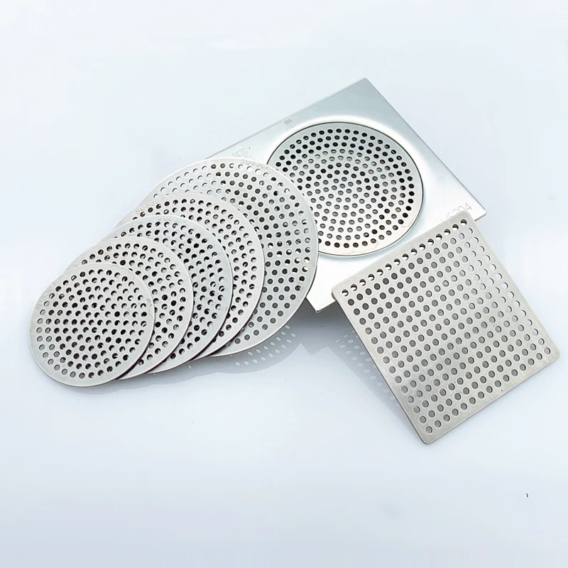 304地漏盖过滤网圆形下水道过滤网不锈钢卫生间浴室防头发毛发