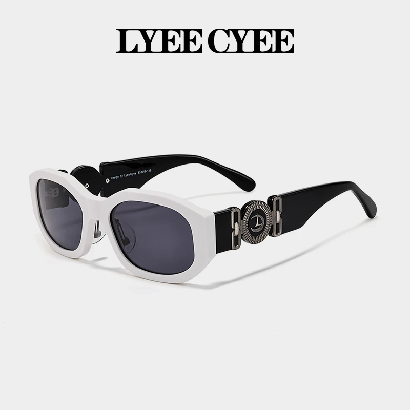 Lyee Cyee大框板材墨镜女法式轻奢财阀千金大小姐时髦太阳镜 Grea