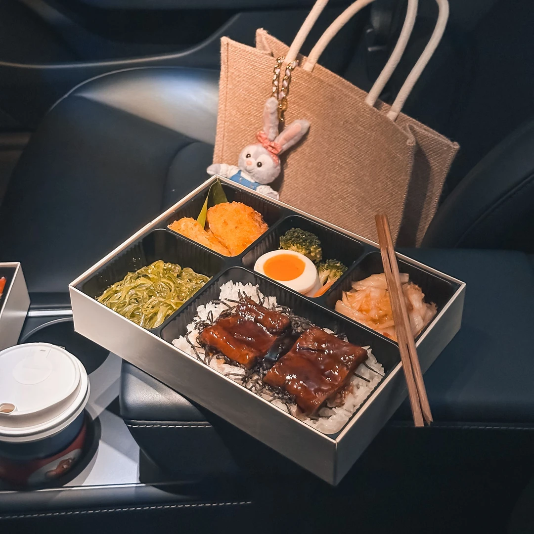 卡木龙包装·五格木质便当盒3/4/5/7分格可微波食品级一次性快餐盒