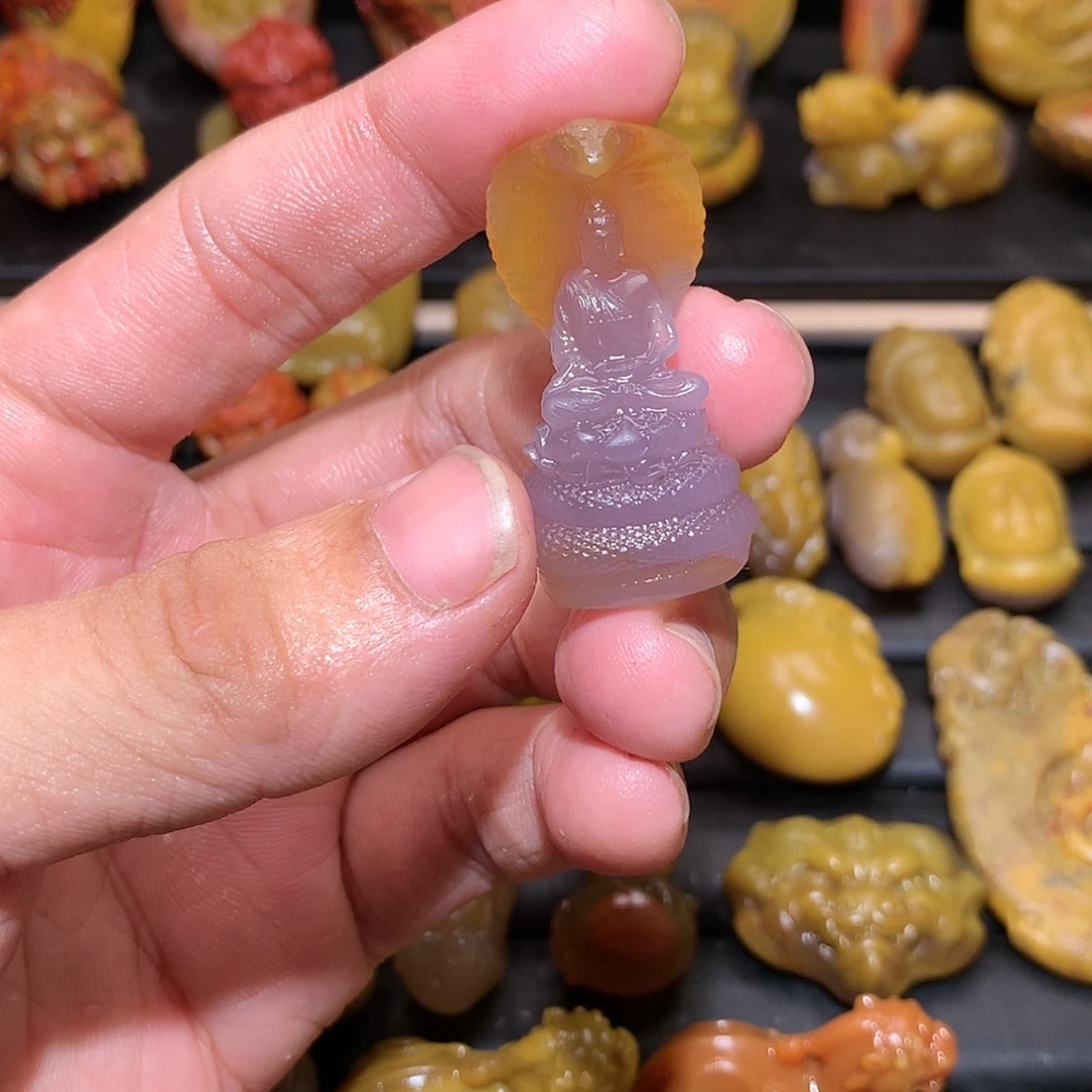 【闪购商品】玛瑙/玉髓颈饰未镶嵌山*几