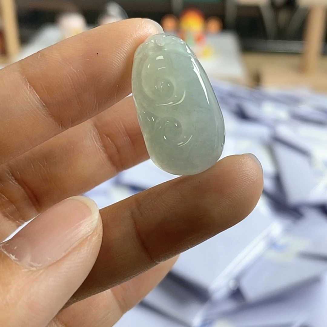 【闪购商品】翡翠颈饰未镶嵌小****i如意