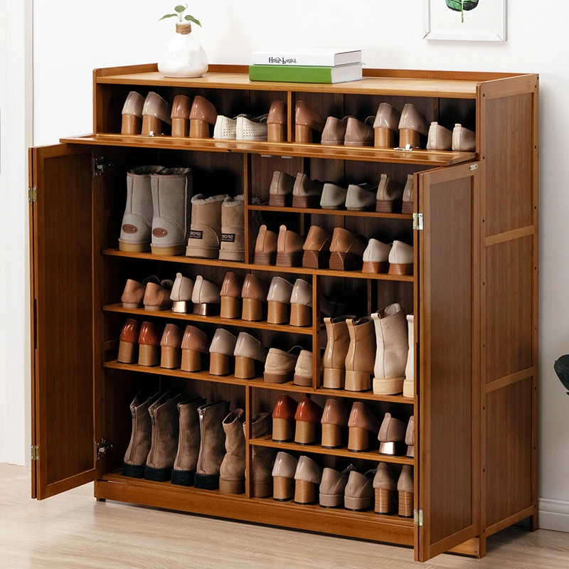 鞋柜家用门口简易鞋架子收纳神器省空间入户多层防尘宿舍出租屋房