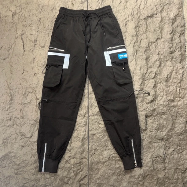 H04-82306-XM（女款）春秋季裤腿拉链设计潮流休闲裤