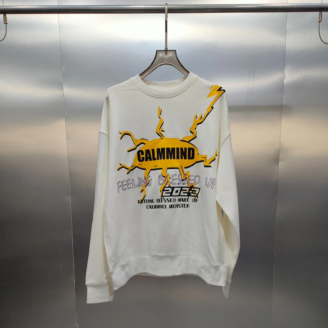 F06-120929-COL春秋款正面潮流印花百搭休闲圆领卫衣