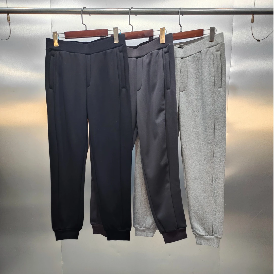 C06-112105-HAZ秋冬款时尚简约经典纯色（加绒）休闲卫裤