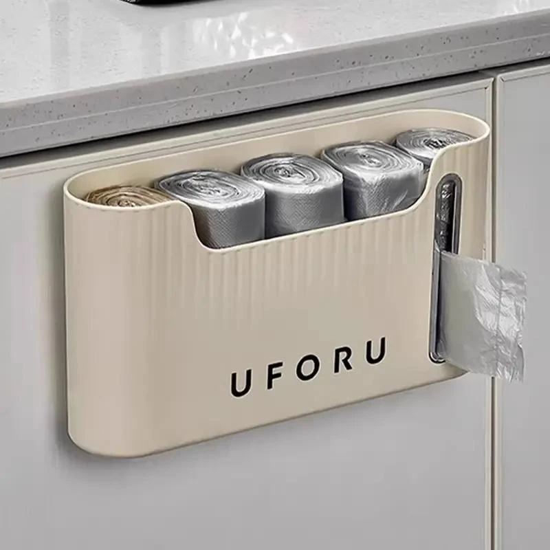 垃圾袋收纳神器厨房壁挂式装塑料袋收纳盒大容量家用抽取盒置物架