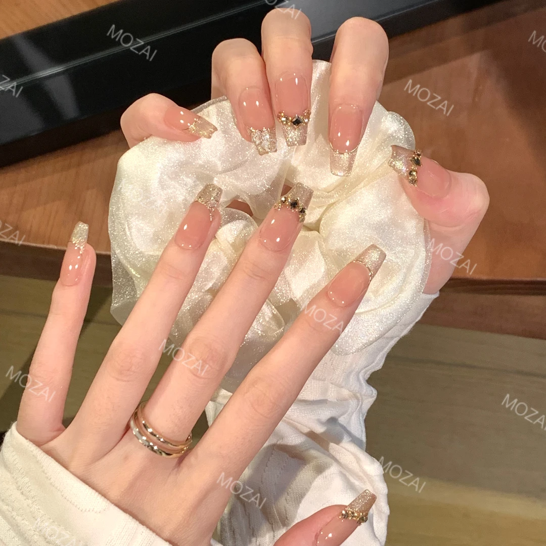 茉哉【金蛇狂舞】孤纯手工定制美甲拆卸穿戴甲A2262/A2263/A2264
