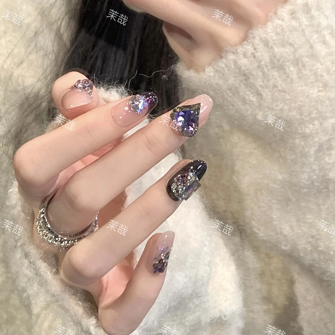 茉哉KK专属【施家全华/浪漫乌托邦】纯手工定制拆卸穿戴甲A3446