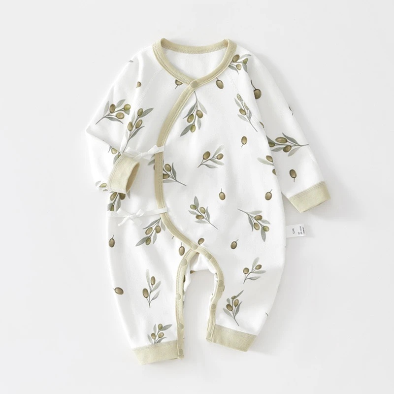 婴儿连体衣春秋长袖幼儿纯棉新生儿宝宝薄款秋冬儿童秋季秋款保暖
