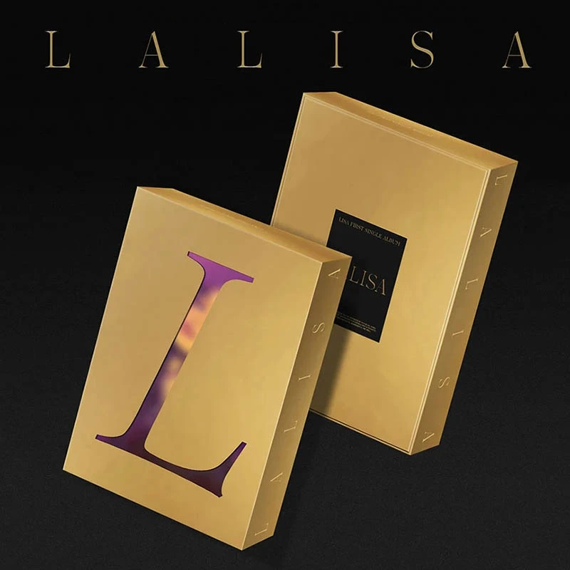 LISA solo实体专辑 LALISA 小卡写真海报周边正版 BLACKPINK 粉墨