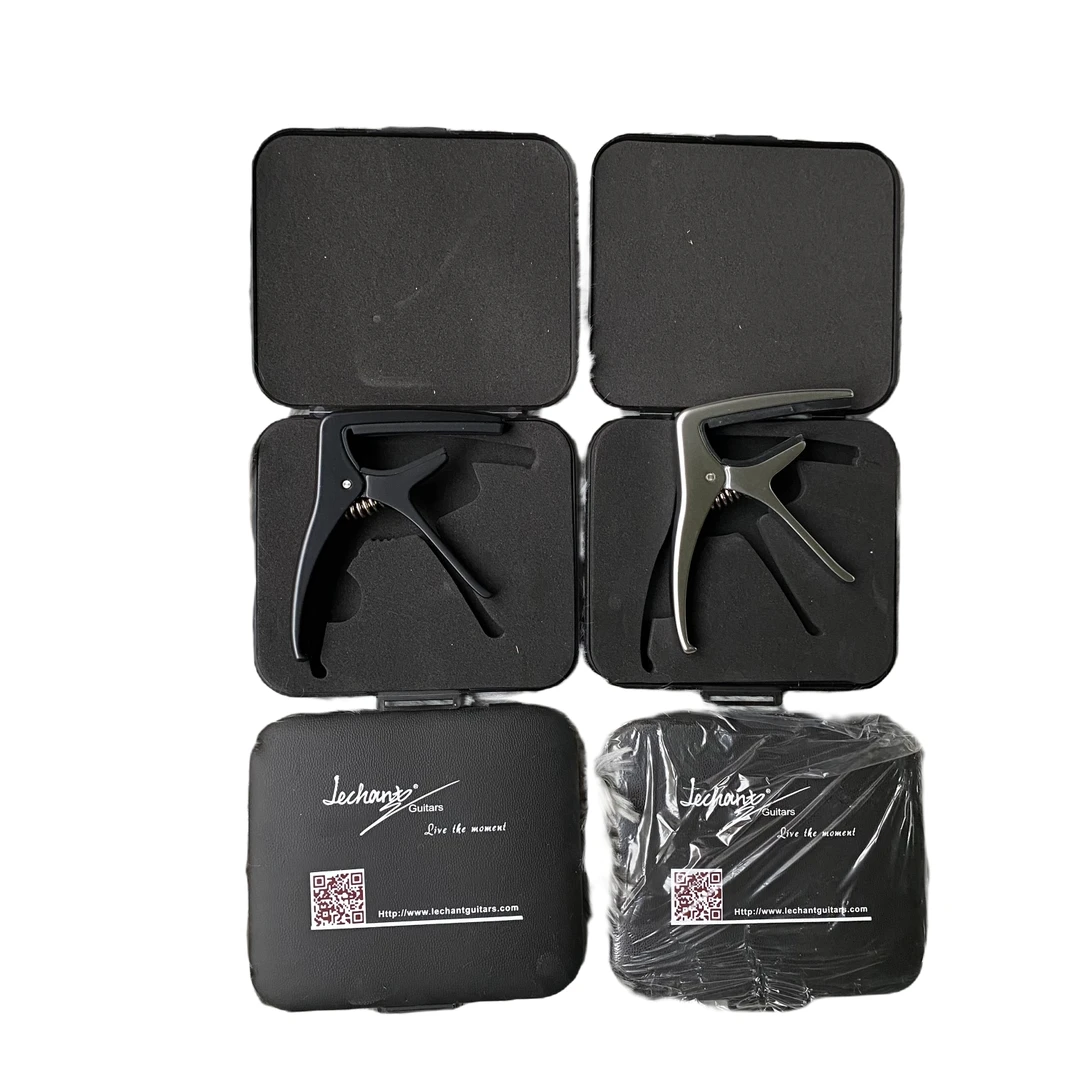 吉他变调夹，36-41寸铝合金吉他变调夹    银色/黑色盒装变调夹