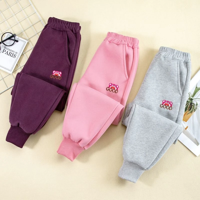 女童裤子春季新款运动裤中大儿童春秋休闲宽松长裤外穿洋气束脚裤