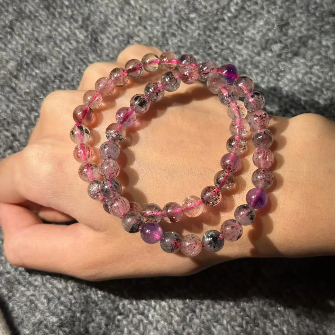 LY10001丨【小道专属】6-7mm超七水晶手串 多样性/发一件（弹力绳）