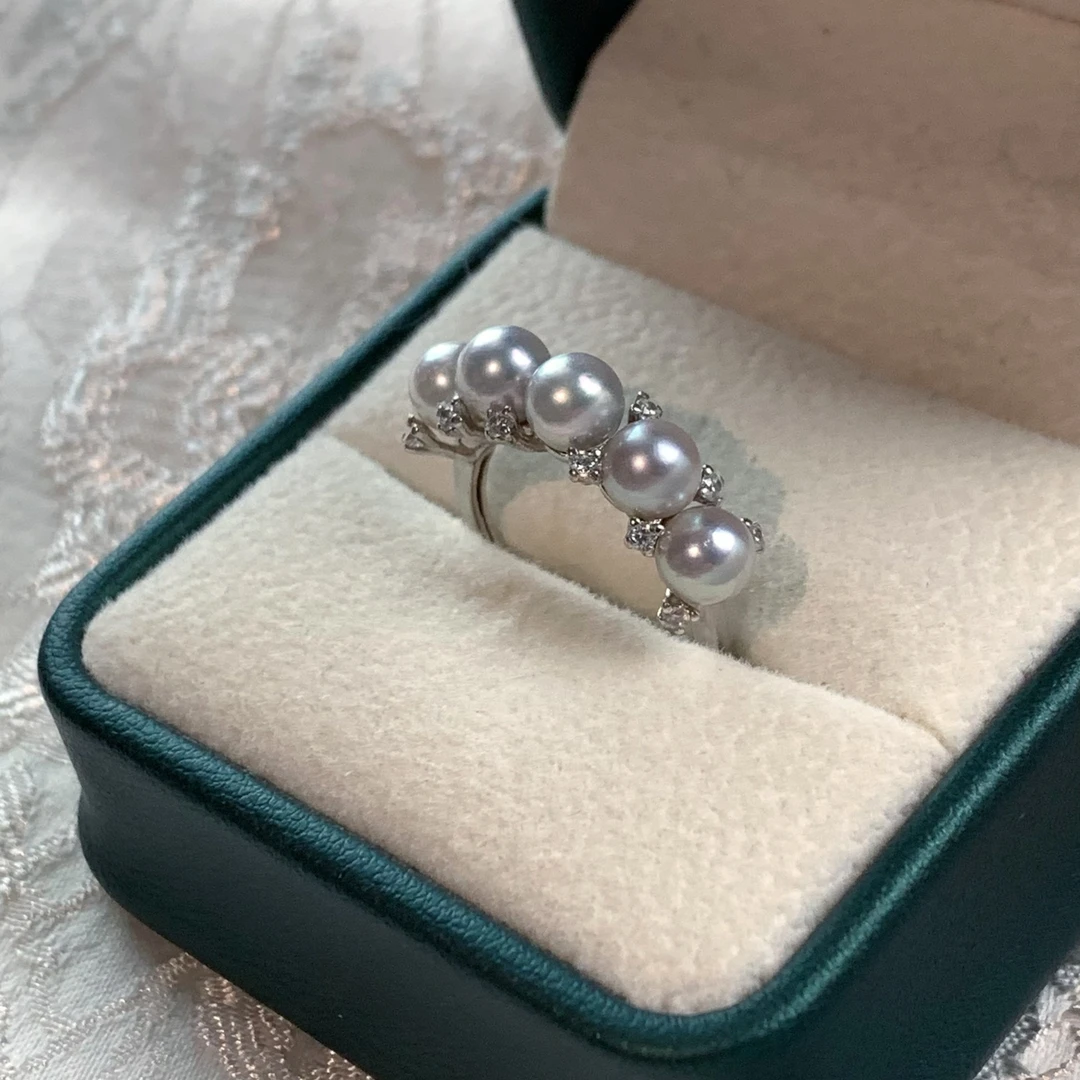 sy10014 | 5-6mm 极光炫彩真多麻戒指（活口可调节）多样性发1