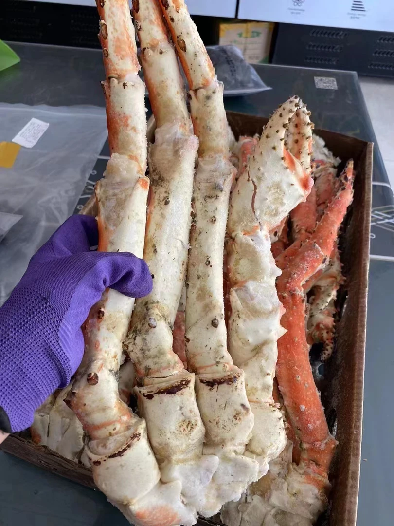 生冻帝王蟹腿 2顺丰全国包邮