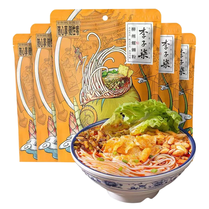 李子柒螺蛳粉香辣袋装美味酸辣粉正宗广西柳州特产螺丝粉懒人宵夜