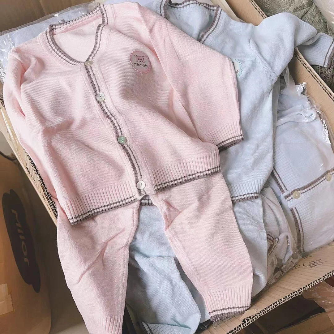 米乐熊竹纤维套装66-80粉色黄色蓝色剪标联系客服包邮