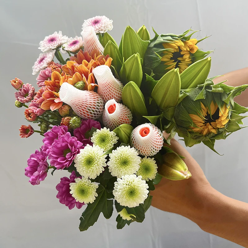 玫瑰百合小雏菊向日葵混搭花束云南昆明基地现采直发水养鲜切花