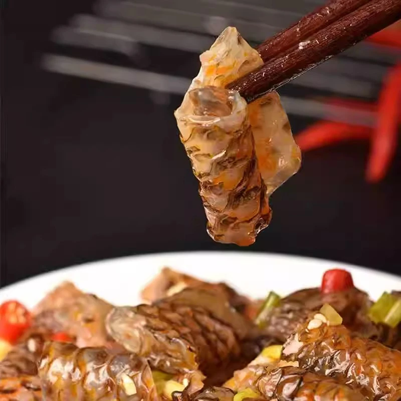 啦哩小汇延边风味下酒菜开袋食品即食鱼零食藤椒鱼皮卷175g*3袋包