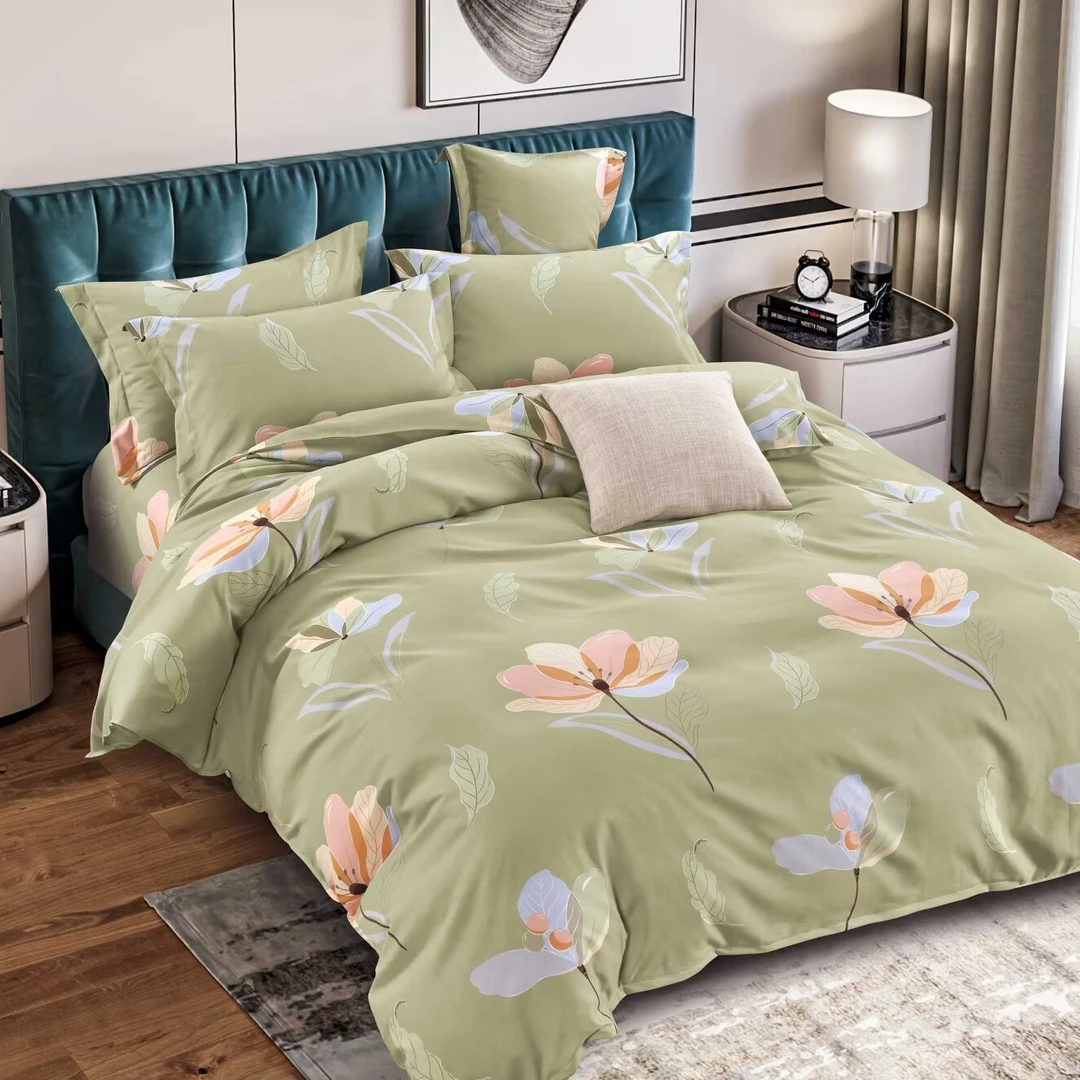 叶茉琬香240*240（±5）双人床单精梳斜纹棉加密加厚亲肤四季可用